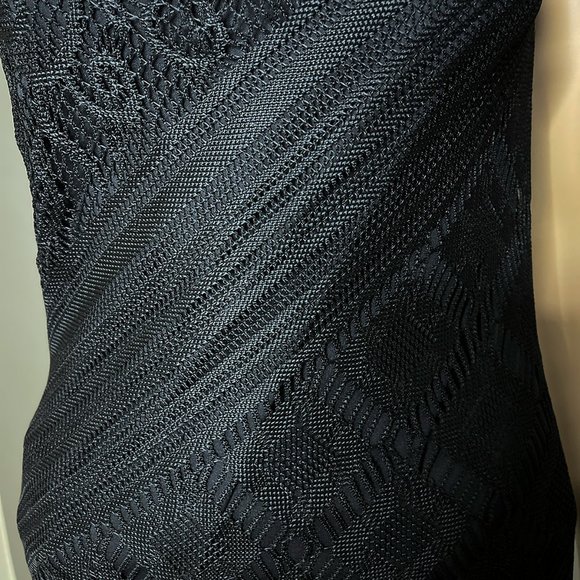 Sassy Black Dress with Lace Design Size Medium - Picture 3 of 14